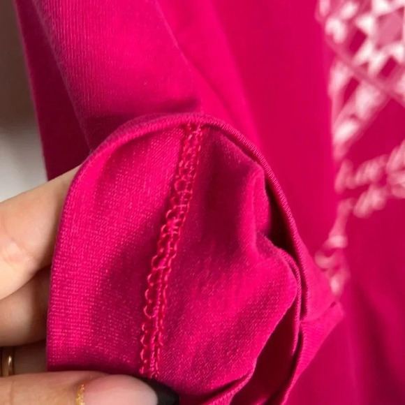 Screen Stars 1980s Vintage Single Stitch Quilter Quilting Graphic T Shirt - Picture 5 of 12